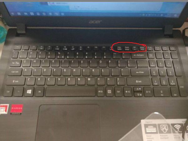 联想笔记本电脑insert键在哪