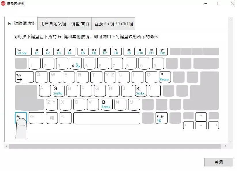 thinkpad键盘功能