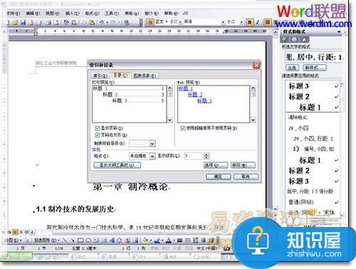word2003怎样设置自动生成目录 word2003自动生成目录设置办法教程