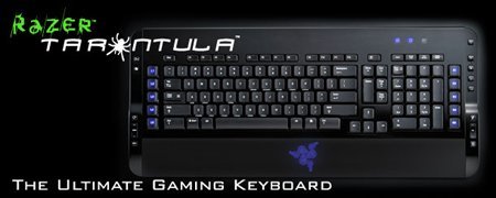 黑白诱惑 Razer 狼蛛键盘真品大曝光