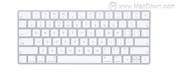 苹果手提电脑的键盘不一样