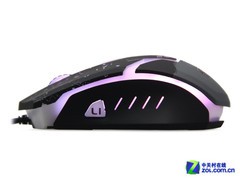 超炫七彩背光 达尔优嗜血狂鼠标首测 