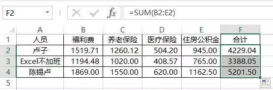 excel财务函数应用