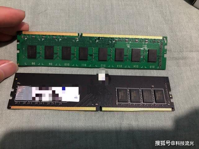 单面颗粒内存