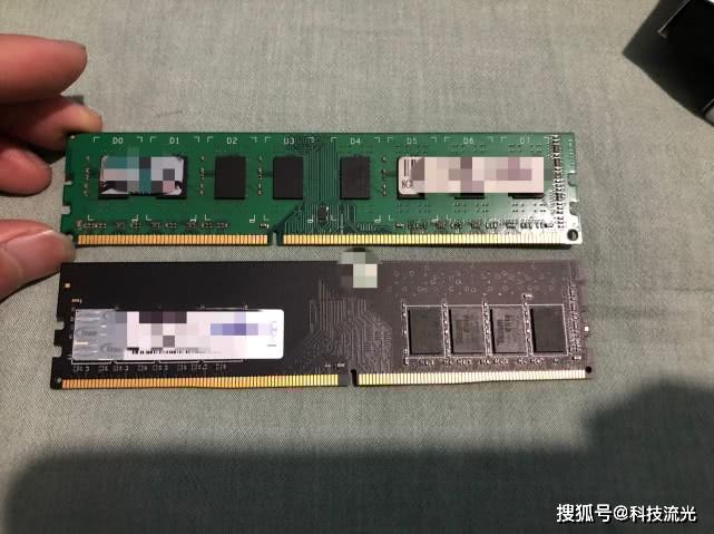 单面颗粒内存