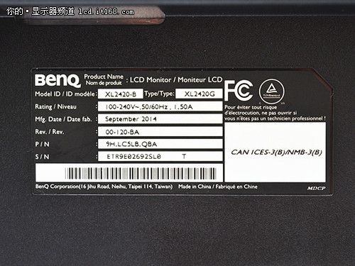 明基XL2420G电竞显示器-测试&总结