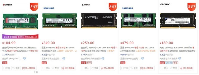 笔记本电脑和台式机的内存条一样吗