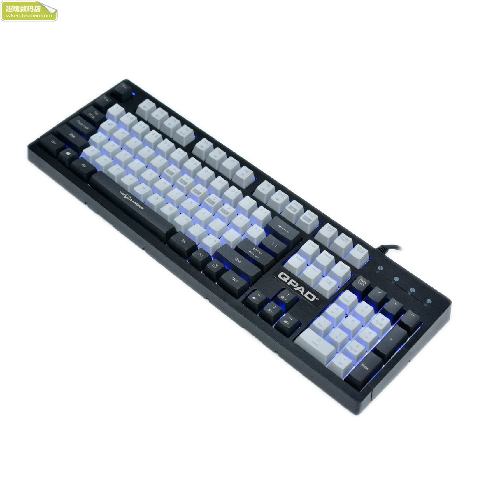 钛仑IPX8IP68防水防尘机械键盘的超长使用寿命