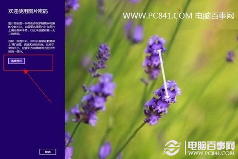 选择Win8密码图片