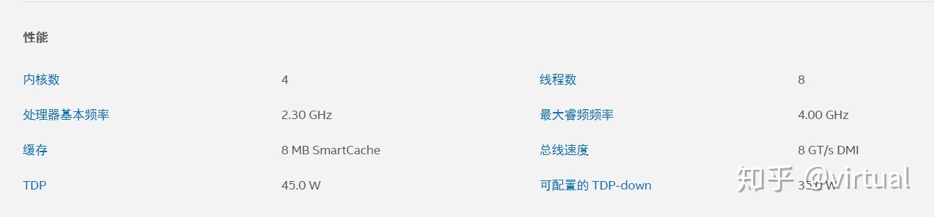移动和桌面cpu