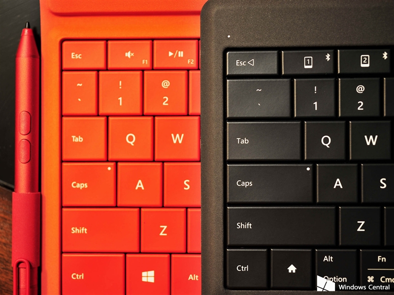 微软可折叠蓝牙键盘评测：5mm超薄手感不赖