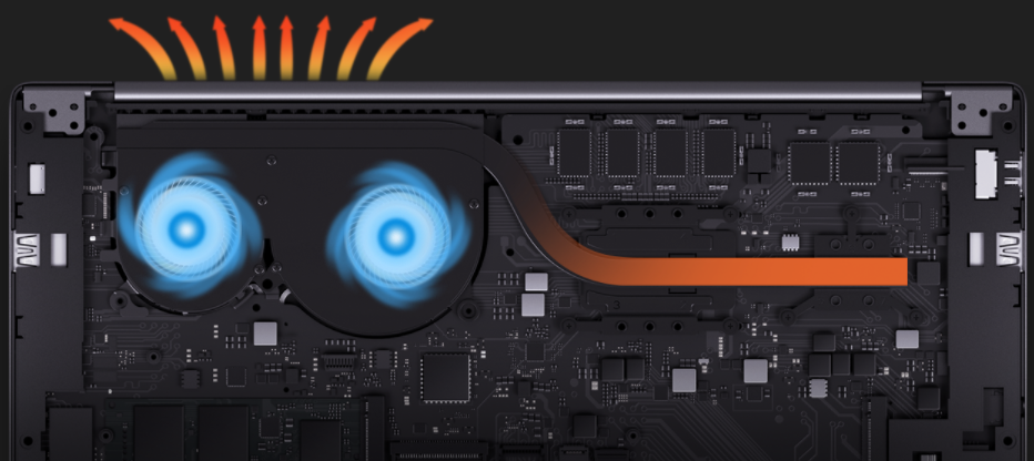 小米笔记本电脑散热