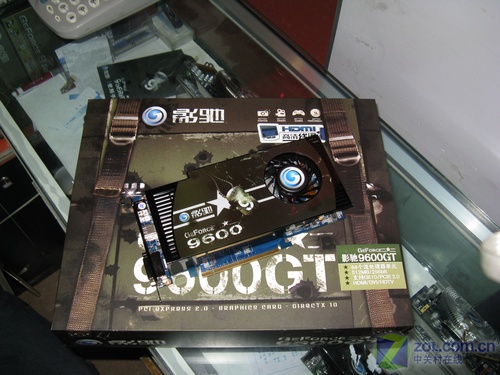 影驰9600GT