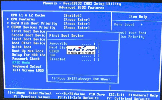 如何进入BIOS设置USB方式启动