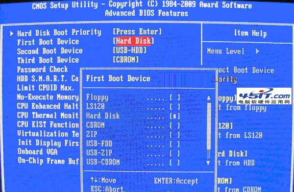如何进入BIOS设置USB方式启动