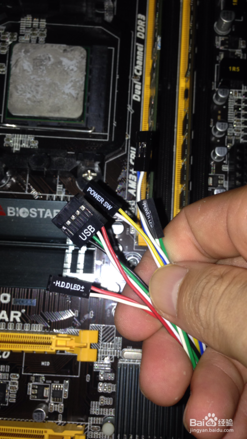 电脑主机组装图_华硕电脑主机怎么接线_电脑主机接线图