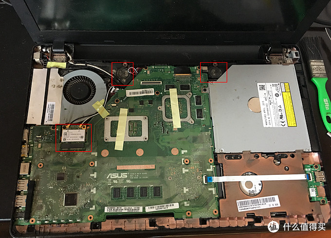 笔记本拆解：ASUS 华硕 FX50J 飞行堡垒 笔记本电脑 及ThinkPad E440做工和散热对比