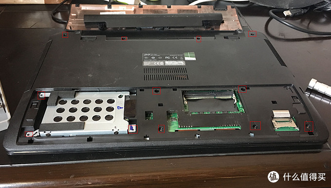 笔记本拆解：ASUS 华硕 FX50J 飞行堡垒 笔记本电脑 及ThinkPad E440做工和散热对比