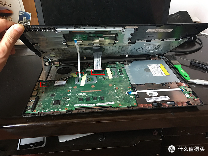笔记本拆解：ASUS 华硕 FX50J 飞行堡垒 笔记本电脑 及ThinkPad E440做工和散热对比