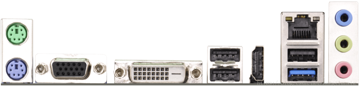 华擎Q1900M主板接口