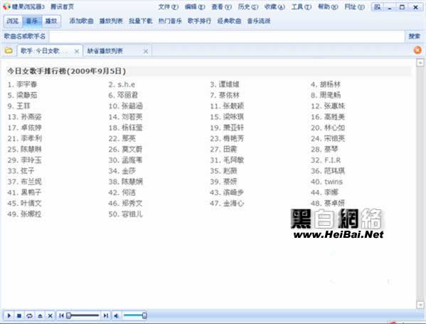 糖果浏览器鼠标连击
