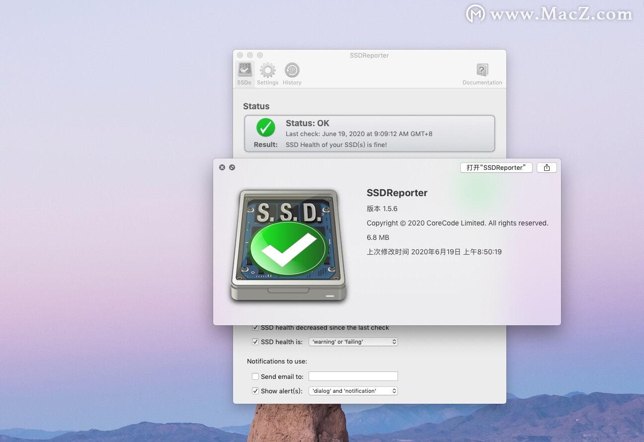 mac固态硬盘写入量检测
