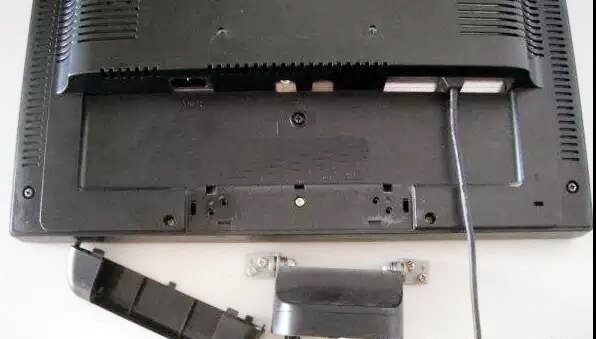 显示器底座怎么拆图解