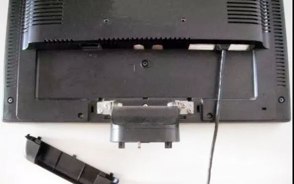 显示器底座怎么拆图解