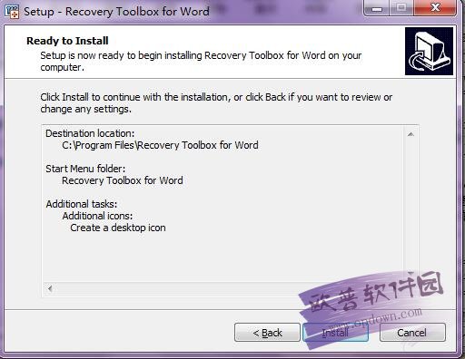 Recovery Toolbox for Word(Word文档损坏修复工具) v2.0官方版