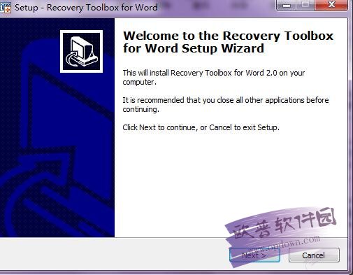 Recovery Toolbox for Word(Word文档损坏修复工具) v2.0官方版