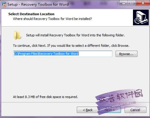 Recovery Toolbox for Word(Word文档损坏修复工具) v2.0官方版