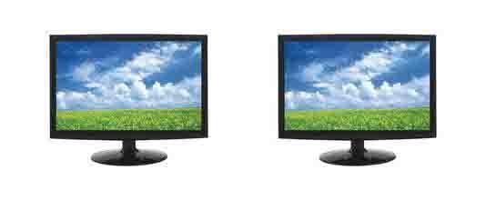 一个显卡接两个显示器