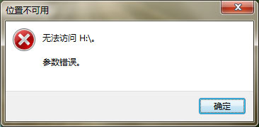 移动硬盘文件或目录损坏且无法读取