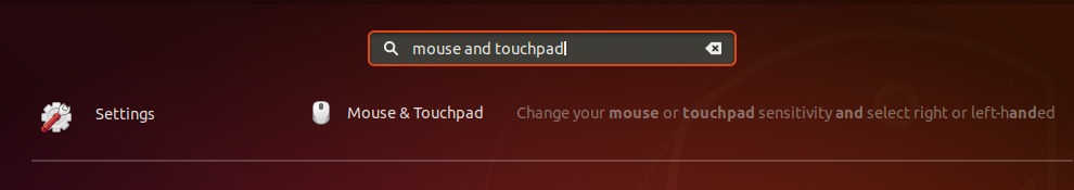 Mouse and Touchpad