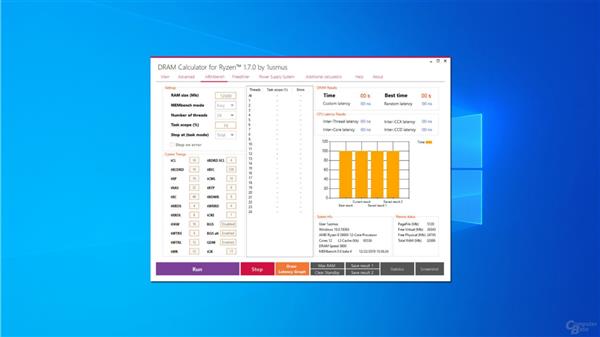 超频必备amd内存异步频率计算器 DRAMCalculatorforRyzen1.7.0版下载地址-THE