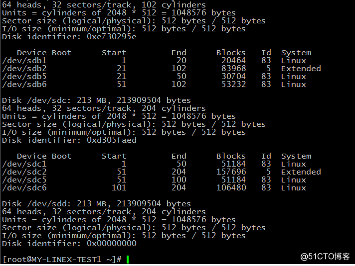 Linux (Centos)添加一块新硬盘的步骤及注意事项