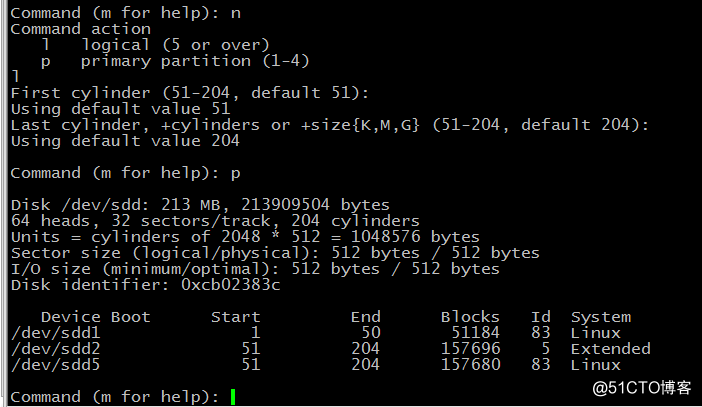 Linux (Centos)添加一块新硬盘的步骤及注意事项