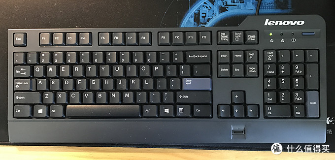 Lenovo 联想 KUF1256 带指纹识别键盘