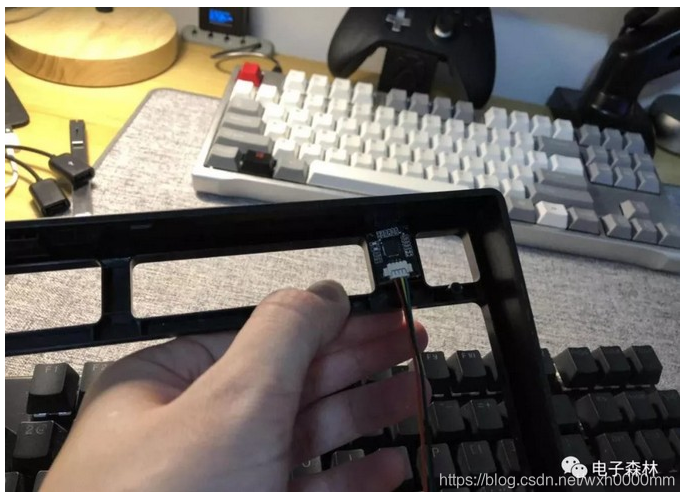 指纹识别键盘