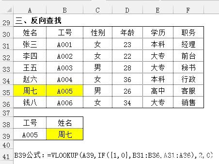 excel vlookup函数应用实例图解教程
