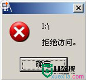 winxp电脑提示U盘拒绝访问怎么修复