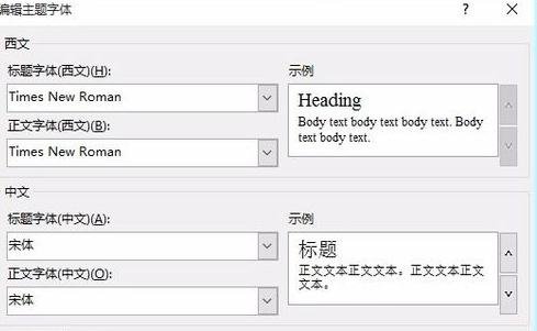 word2013怎么设置中英文默认字体