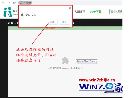 最新版谷歌浏览器禁用了flash怎么办 谷歌浏览器flash被禁用怎么启动