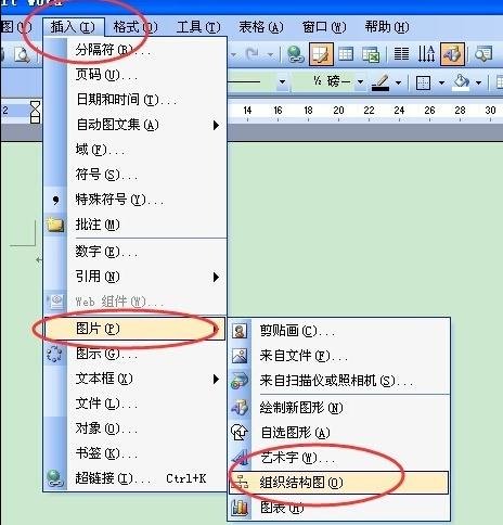 Microsoft Office 2003怎样制作组织？绘制组织方法介绍