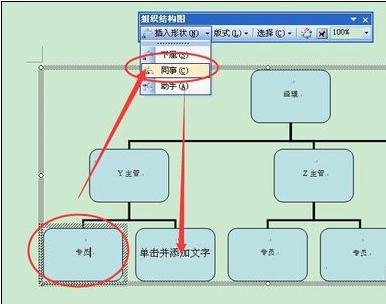 Microsoft Office 2003怎样制作组织？绘制组织方法介绍