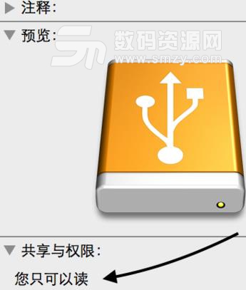 Mac系统中无法复制拷贝写入文件到移动硬盘的解决方法