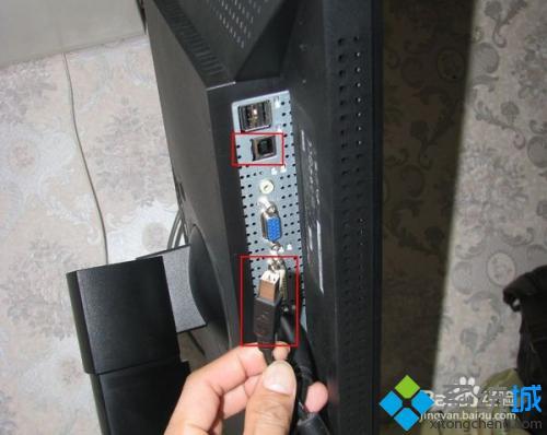 显示器上的usb怎么用_显示器背后的usb接口有啥用