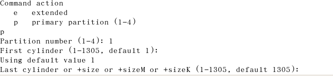 vmware虚拟机硬盘分区