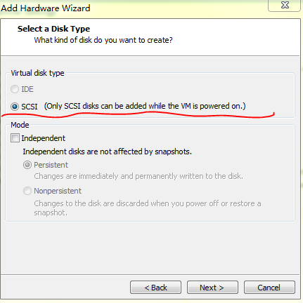 vmware虚拟机硬盘分区