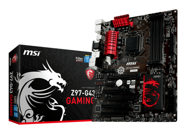 完美支持Broadwell 微星Z97-G43 GAMING主板